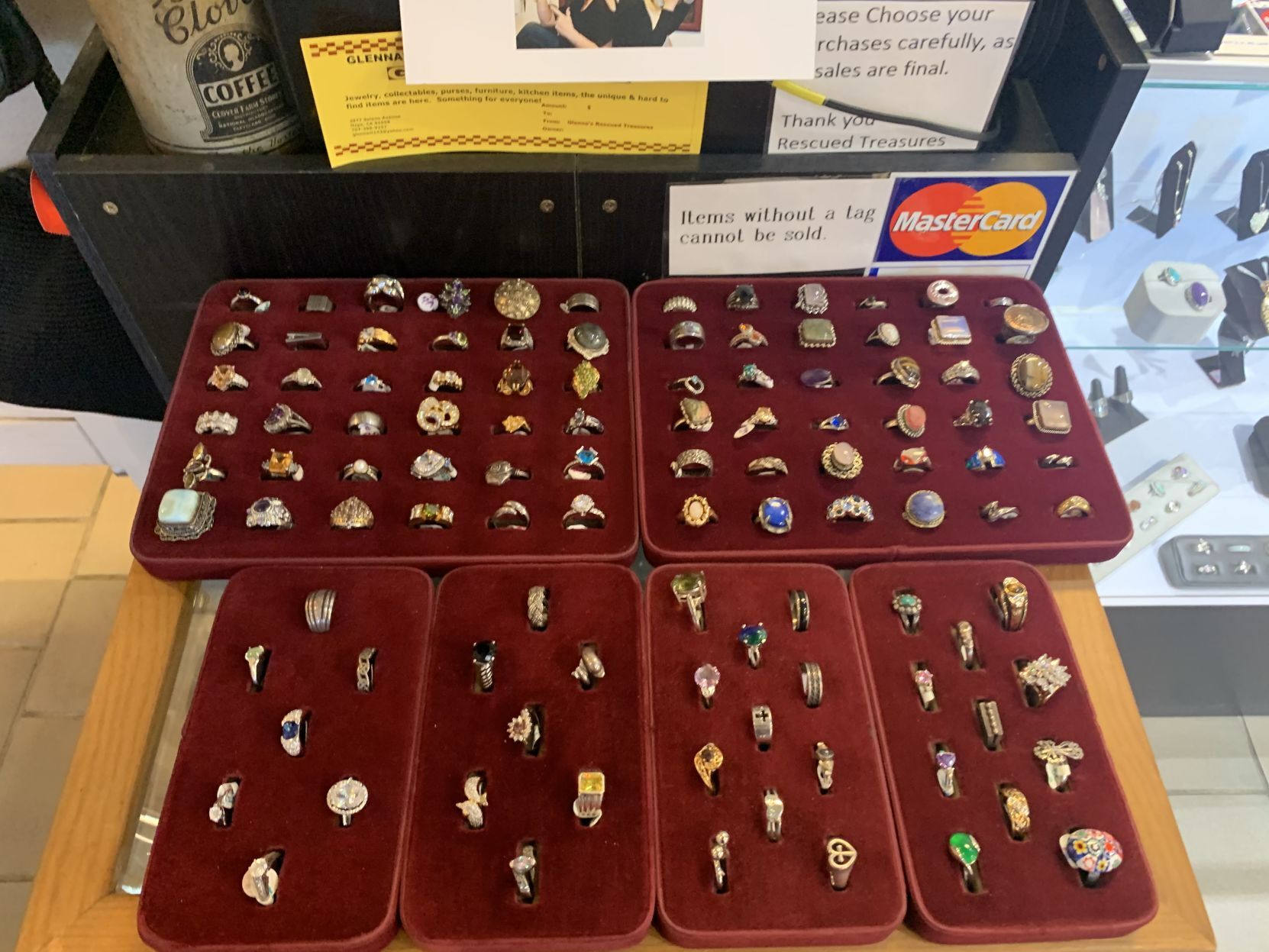 Inside Glenna's Rescued Treasures & Consignment at 2977 Solano Ave., Suite C in Napa.